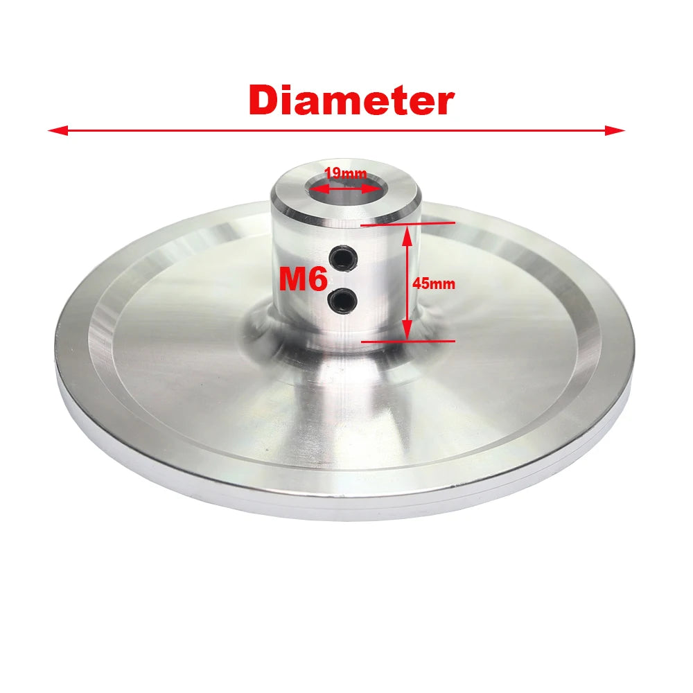 Aluminum Polishing Grinding Disc for Flat Machine | 4 Sizes