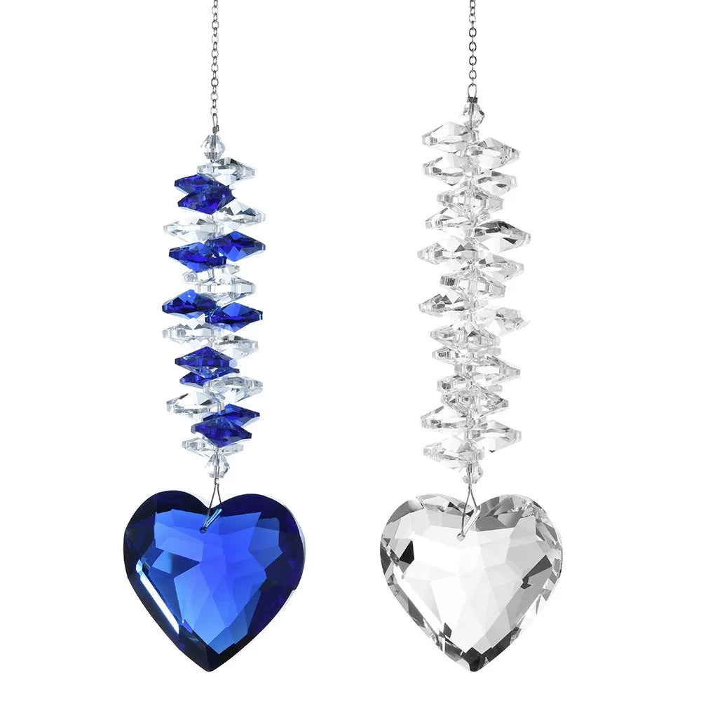 Crystal Love Prism Ball Sun Catcher Pendant | Home & Garden
