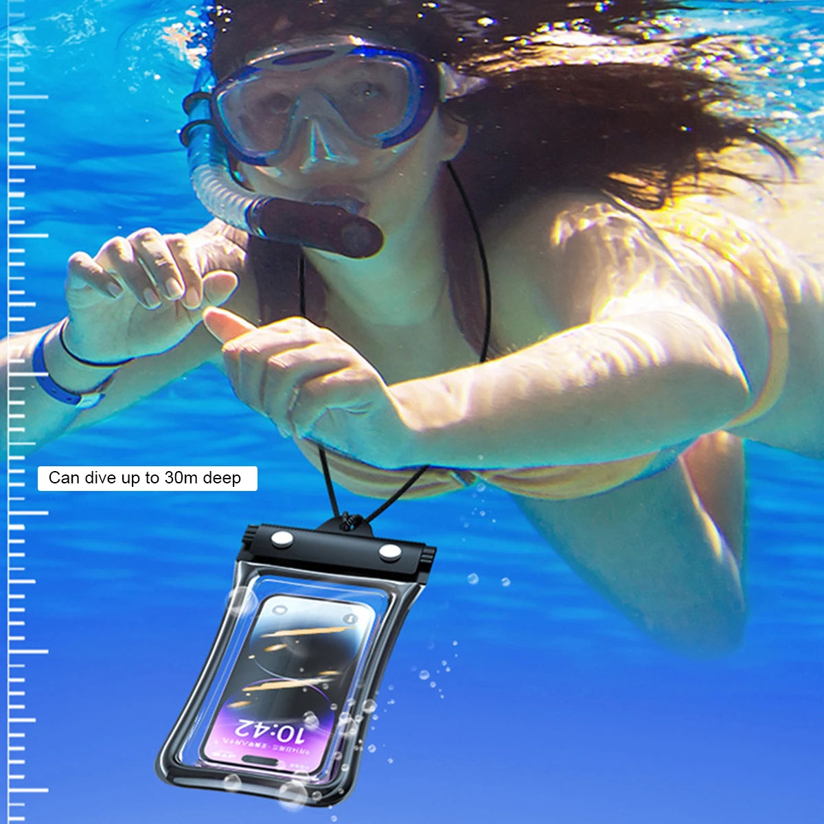 Waterproof Phone Pouch – Universal Underwater PVC Case