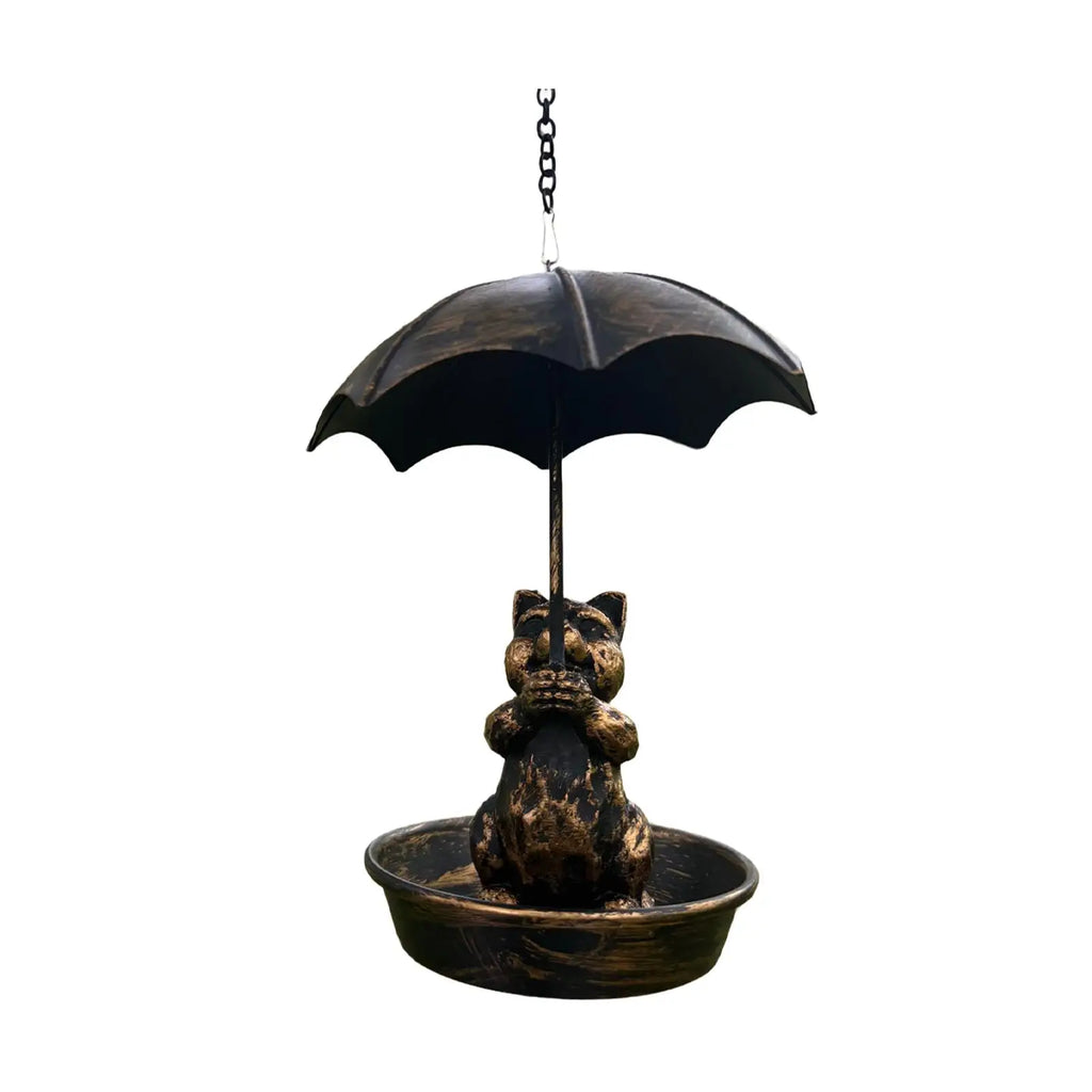 Kesoto Hanging Iron Bird Feeder – Garden Patio Decor & Gift