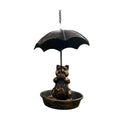 Kesoto Hanging Iron Bird Feeder – Garden Patio Decor & Gift