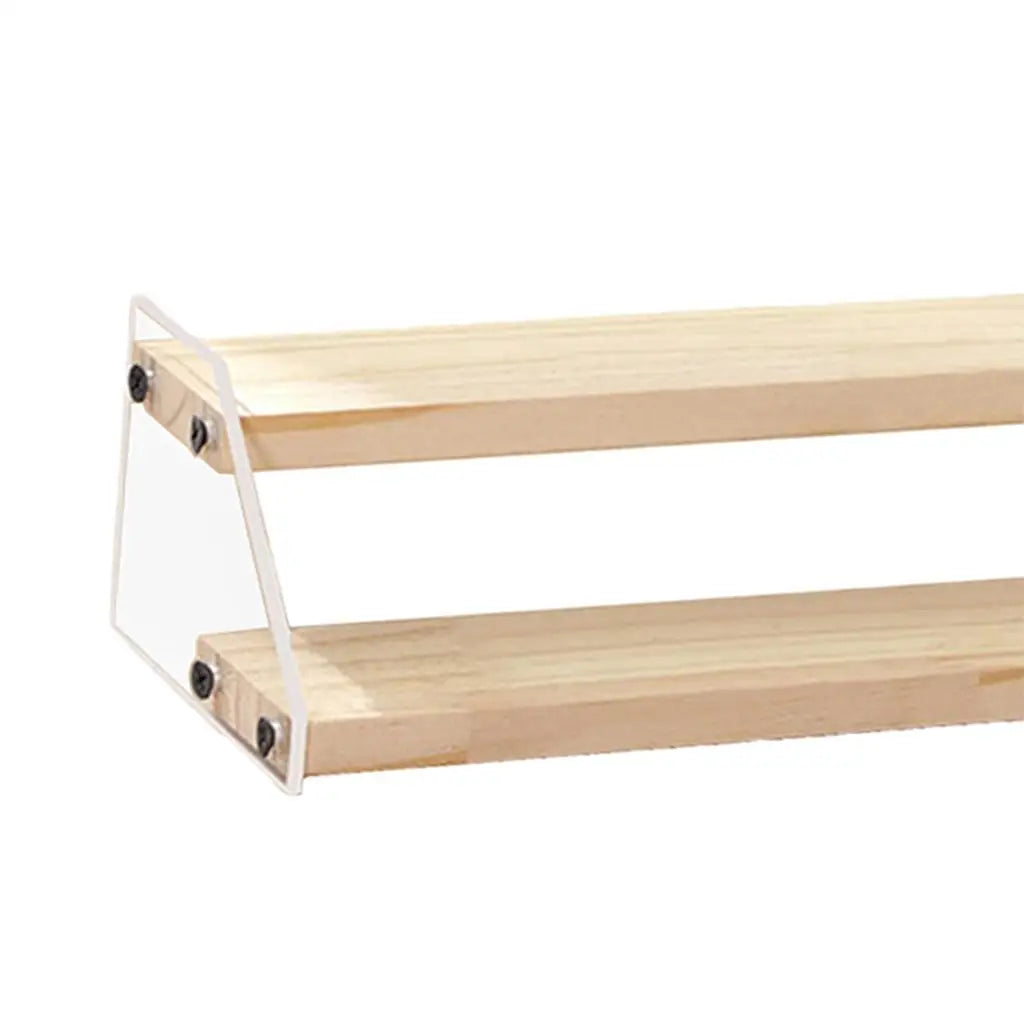 Wooden Acrylic Tiered Display Riser Stand – Up to 7 Layers