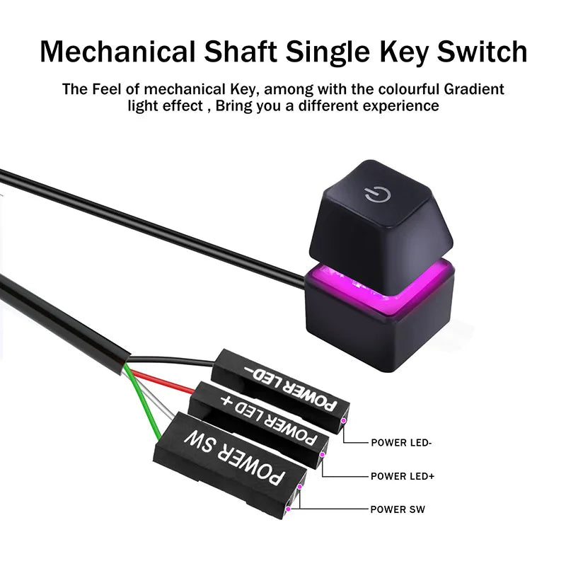 RGB External PC Power Switch – Remote Desktop Start & Reset