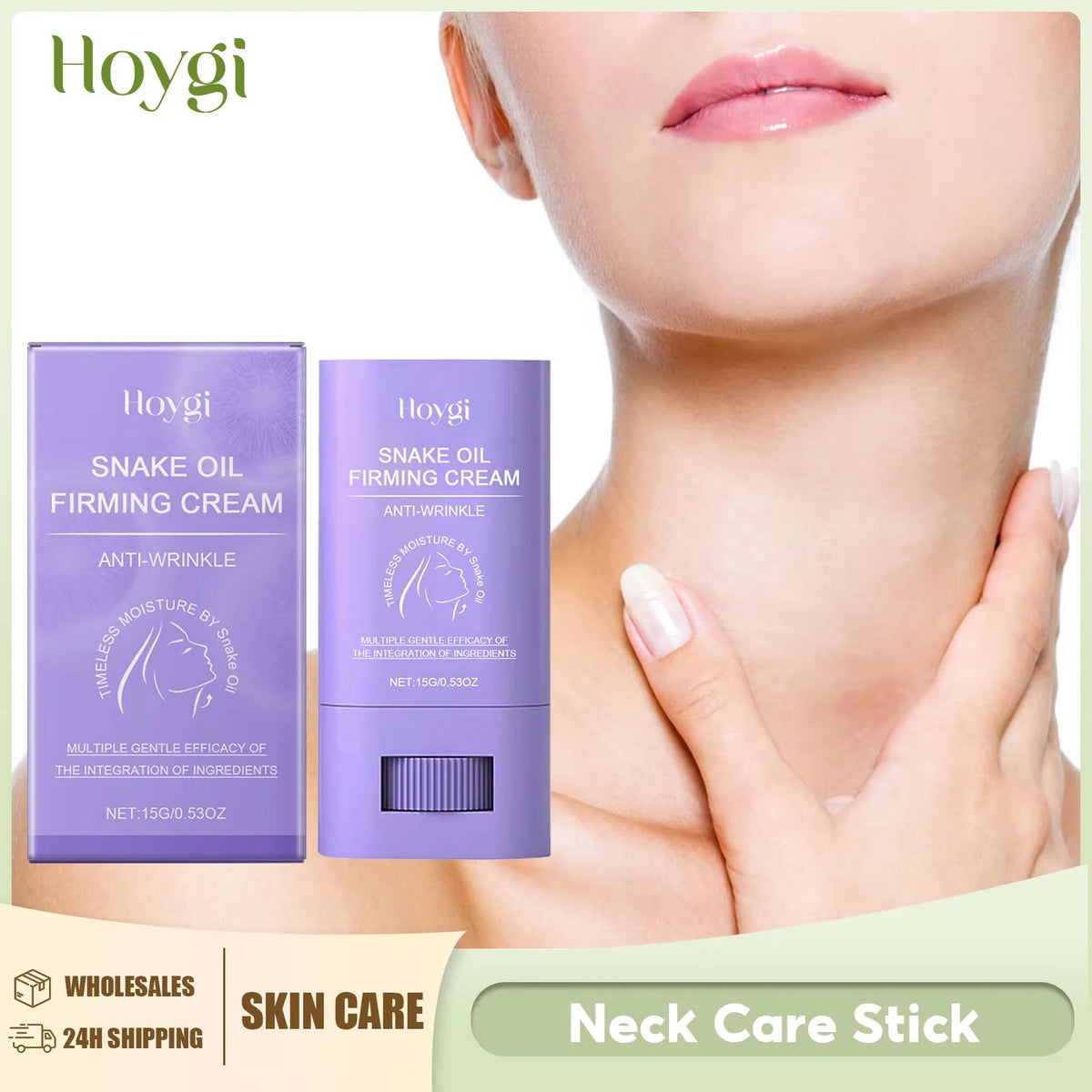 Hoygi Snake Oil Neck Cream – Firming, Lifting & Moisturizing
