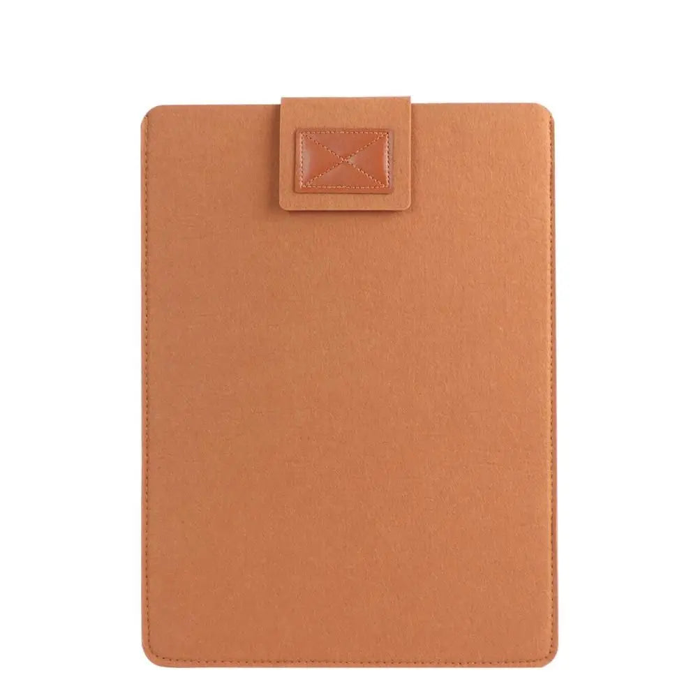 Wool Felt Laptop Sleeve Bag – Sizes 6" to 15.4"