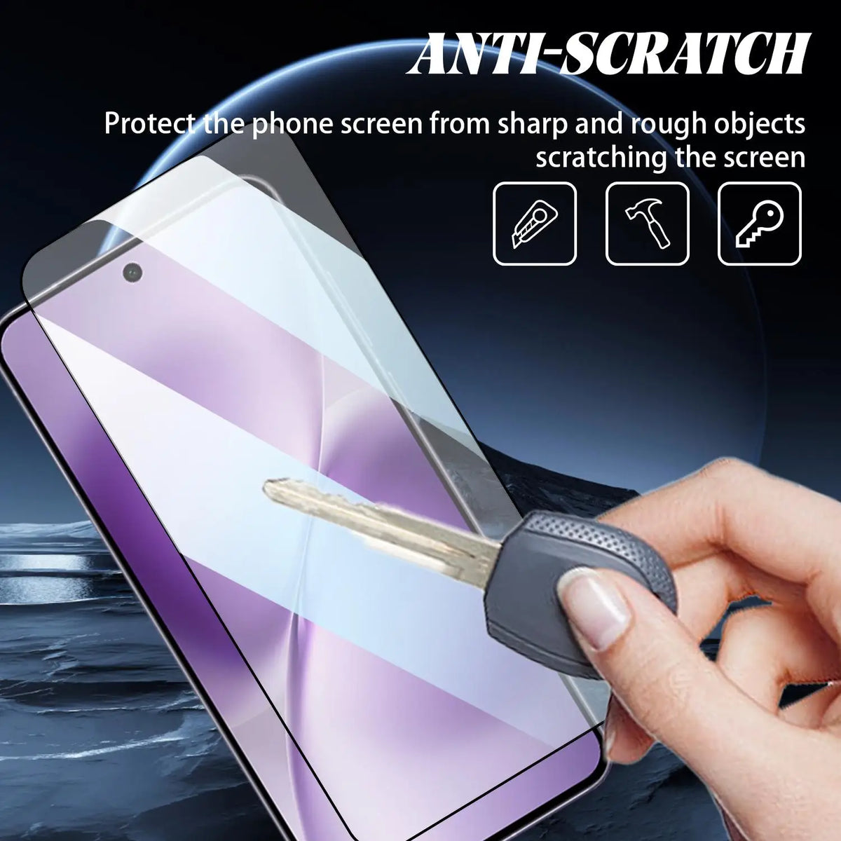 VIVO X300 / X300 Pro HD Tempered Glass Screen Protector