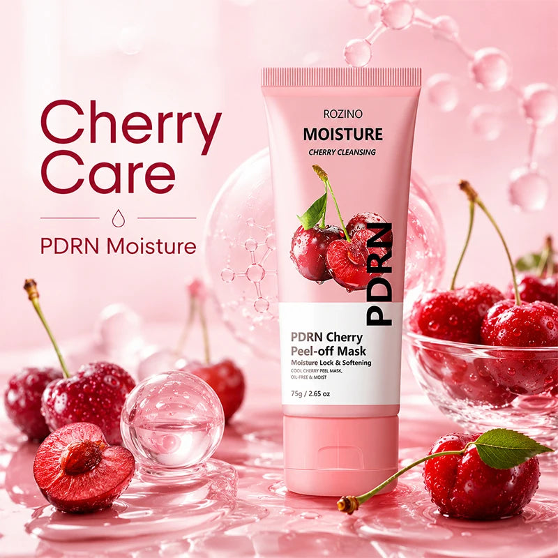 ROZINO PDRN Cherry Peel-Off Face Mask 75g | Moisturizing & Brightening