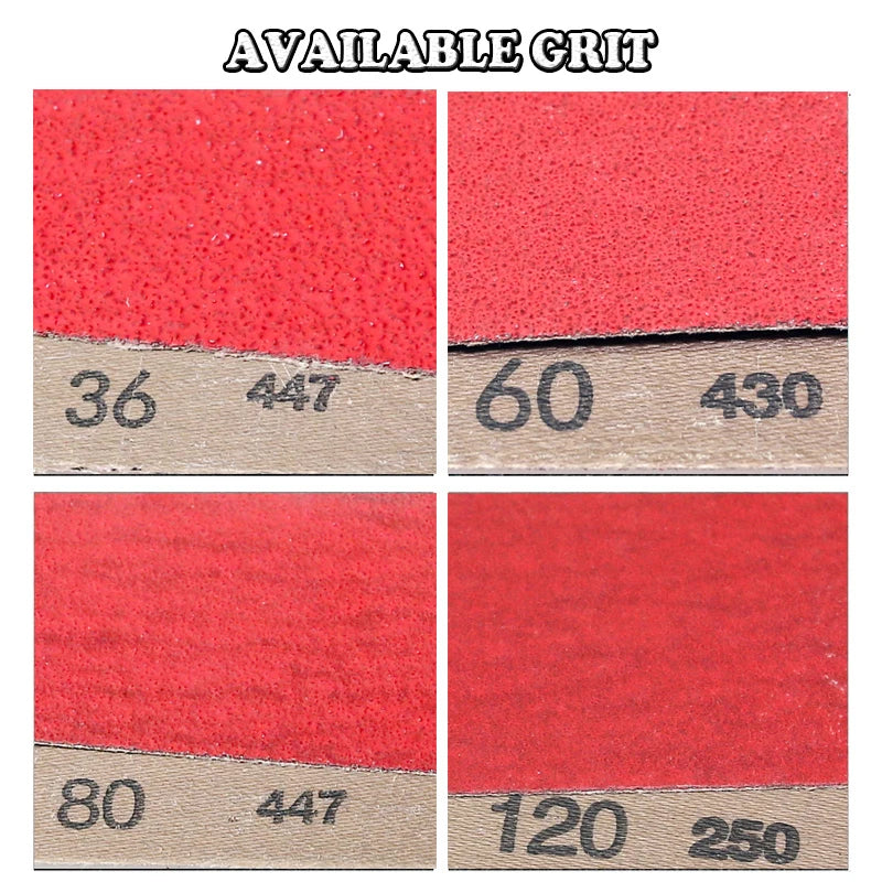 4-Pack XK850X Ceramic Sanding Belts 4x36 in. – Heavy Metal Grinding