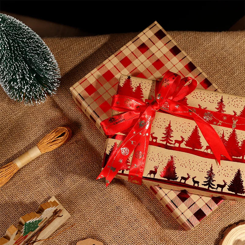 43x300cm Aluminized Gift Wrapping Paper – Christmas & More