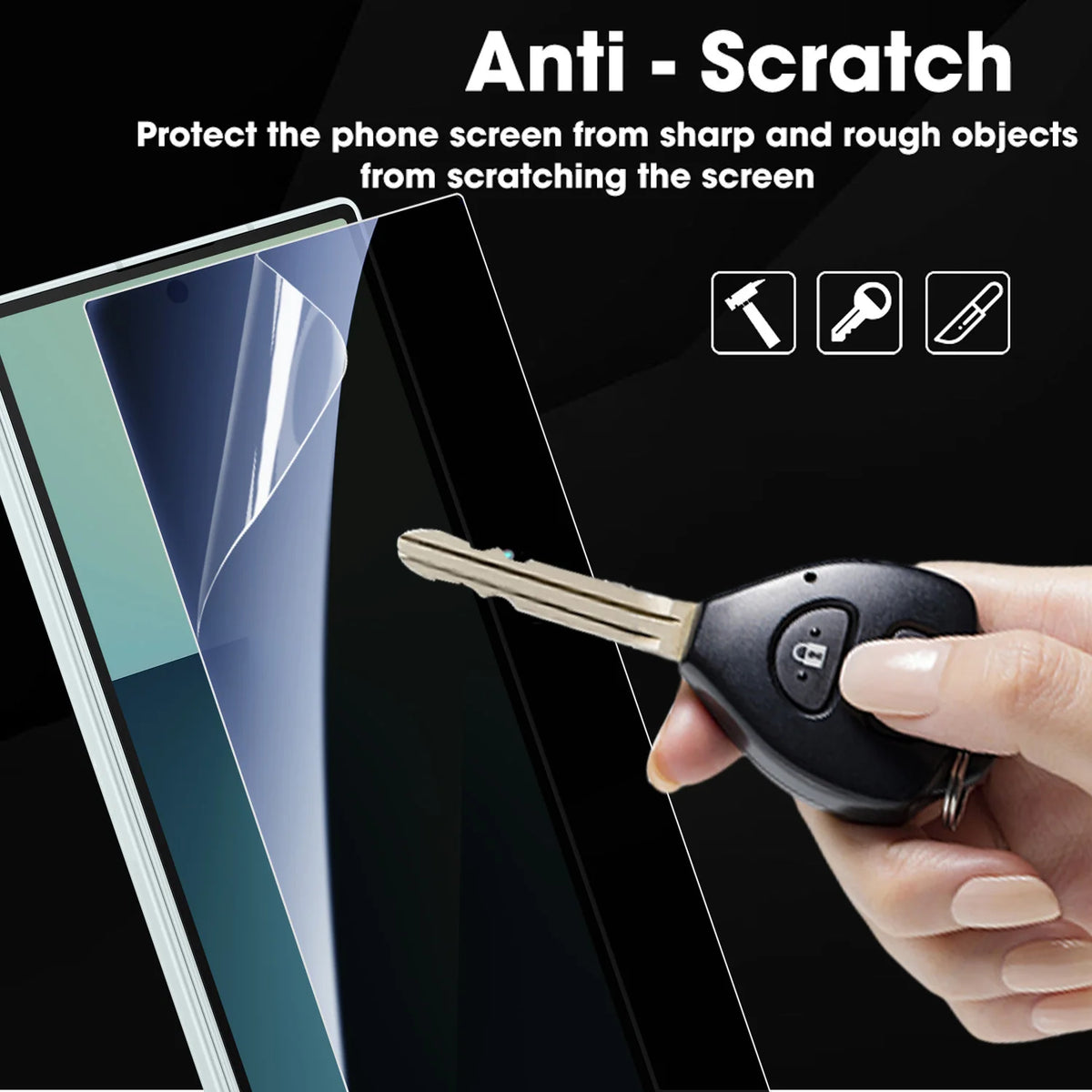 Samsung Galaxy Z Fold 8 Privacy Screen Protector – Anti-Spy TPU