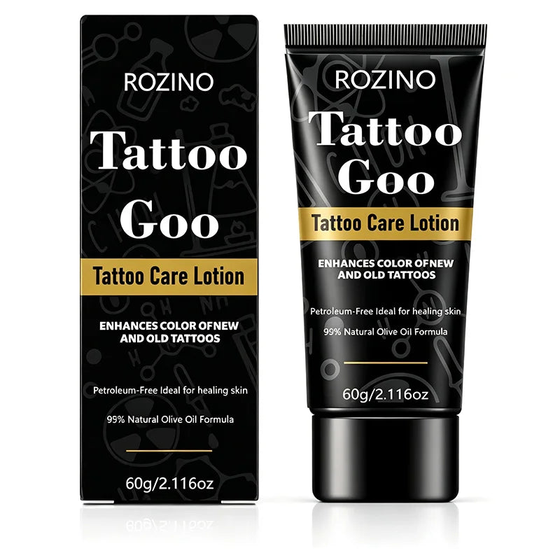 ROZINO Tattoo Aftercare Cream – Olive Oil Moisturizer 60g
