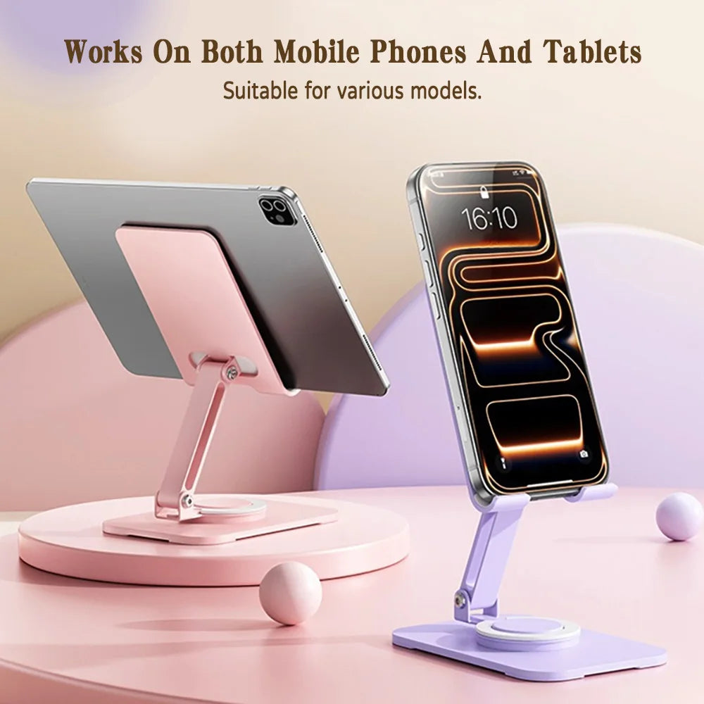 360° Rotatable Foldable Phone & Tablet Stand | Universal