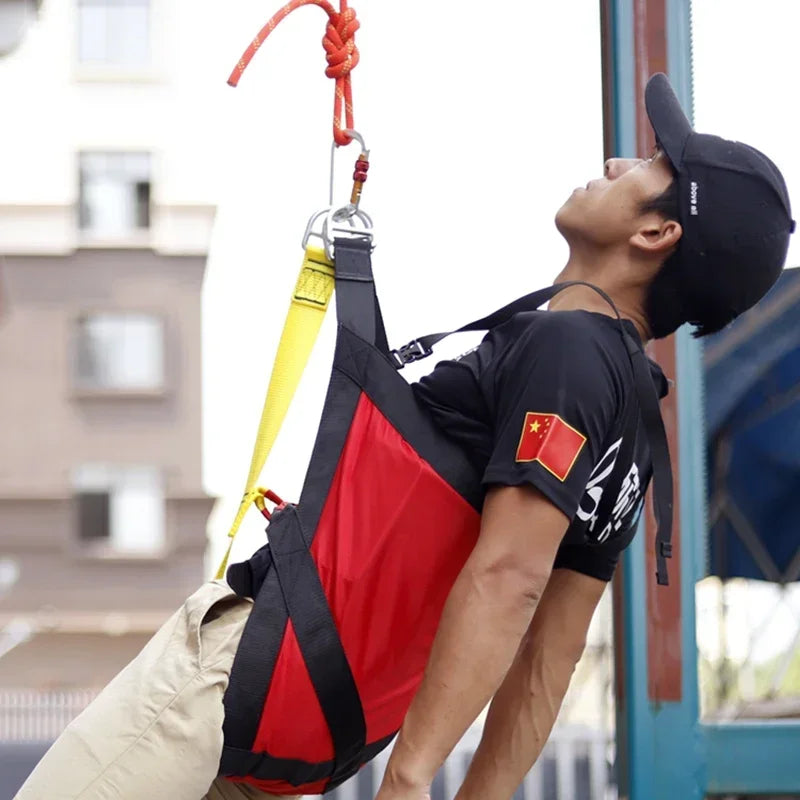 Triangular Safety Climbing Belt – Fire & Rescue Harness Kit