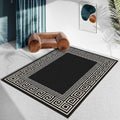 Modern Soft Non-Slip Area Rug – Plant Pattern Carpet
