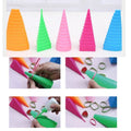5-Piece Tower Shape Paper Quilling Tools Mould Set