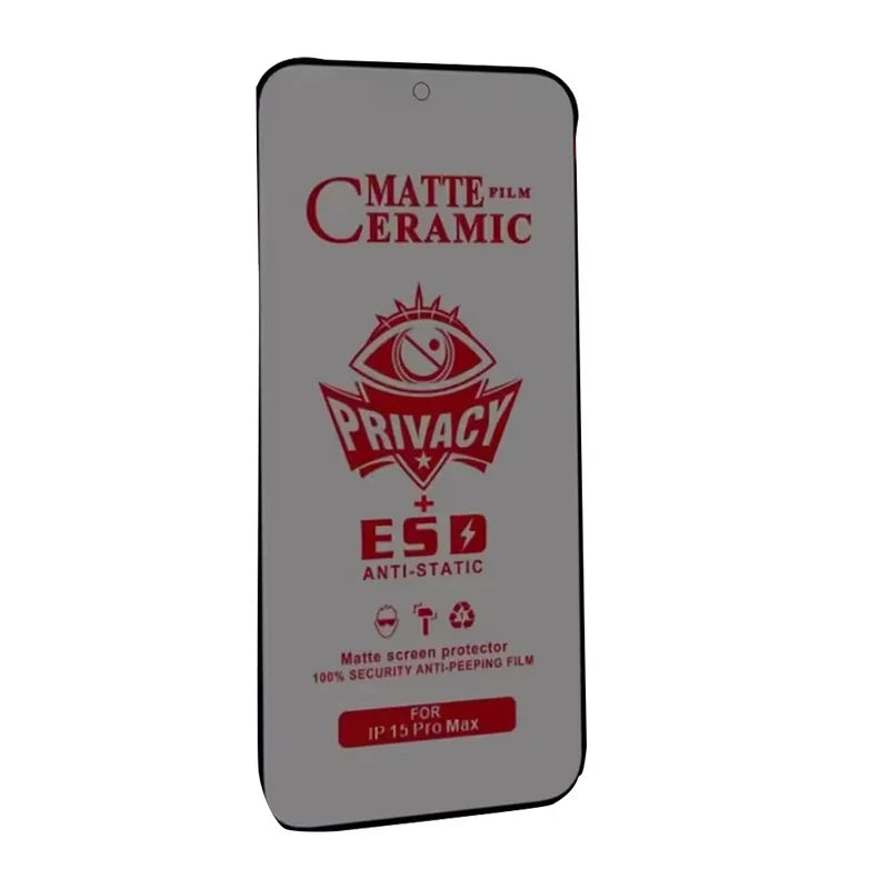 Matte Privacy Screen Protector for Samsung Galaxy S & A Series
