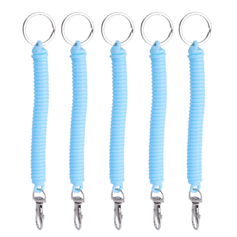 Retractable Spiral Keychain Strap – Anti-Lost Phone Lanyard