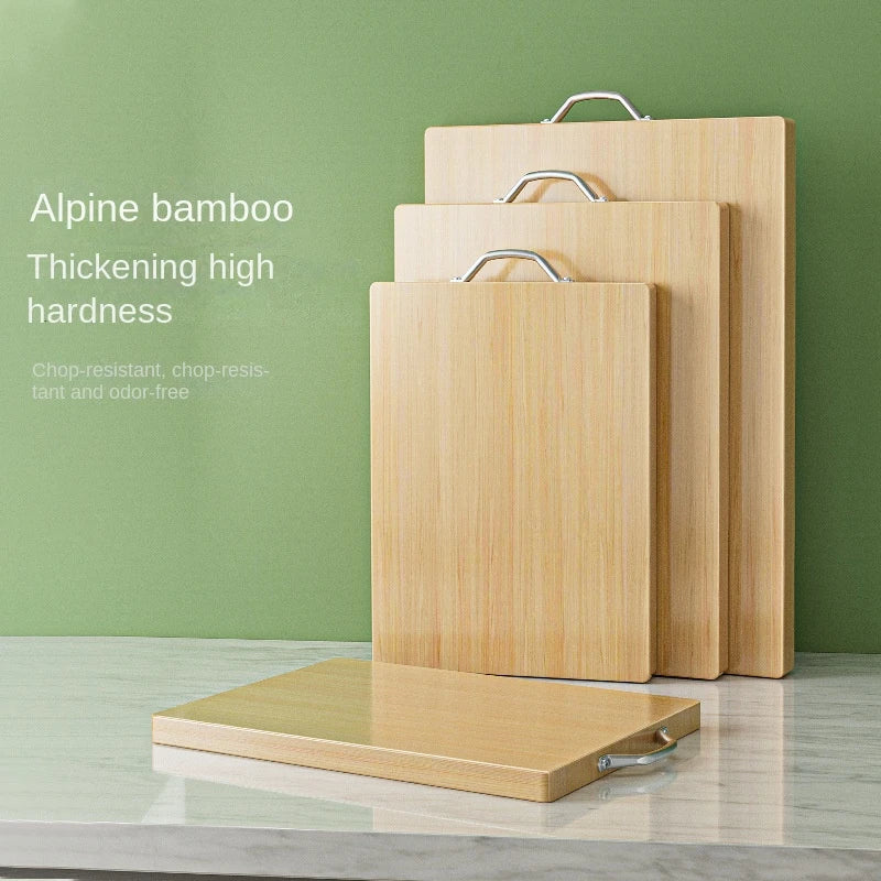Double-Sided Bamboo Cutting Board | Thick, Antibacterial Kitchen Board