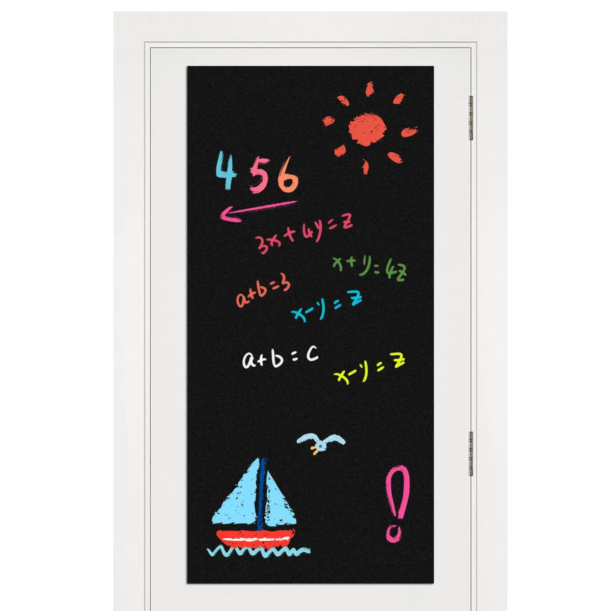 Magnetic Chalkboard Contact Paper Roll – Waterproof Wall Sticker