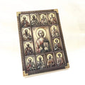 Twelve Apostles 3D Resin Wall Plaque – Orthodox Icon Décor