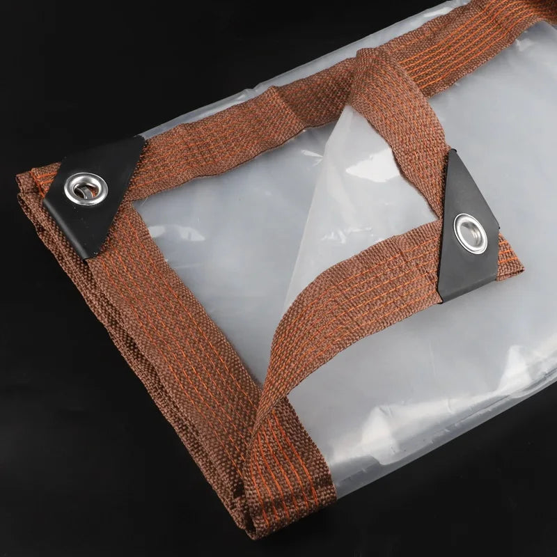 Waterproof Transparent PE Tarpaulin – Garden & Camping Tarp