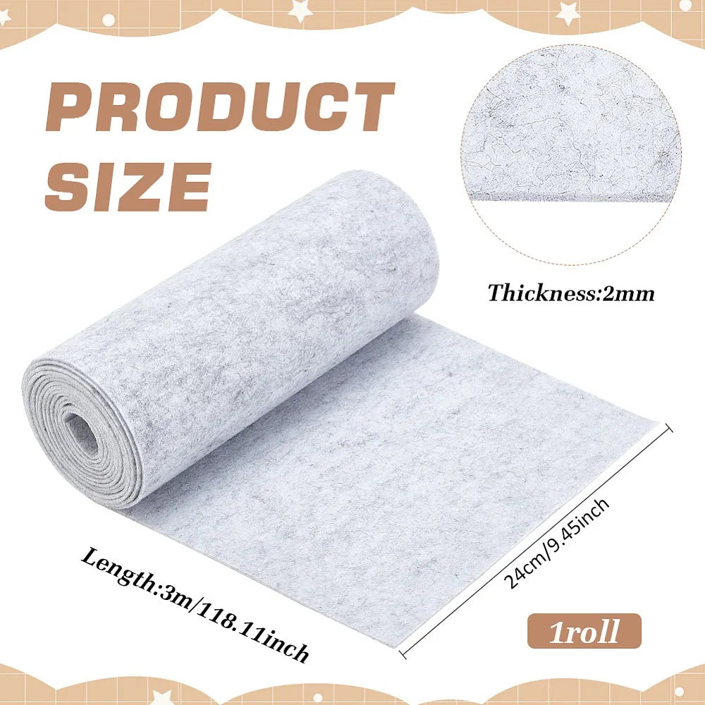 Nonwoven Felt Fabric Roll 2mm – DIY Craft, Patchwork & Sewing
