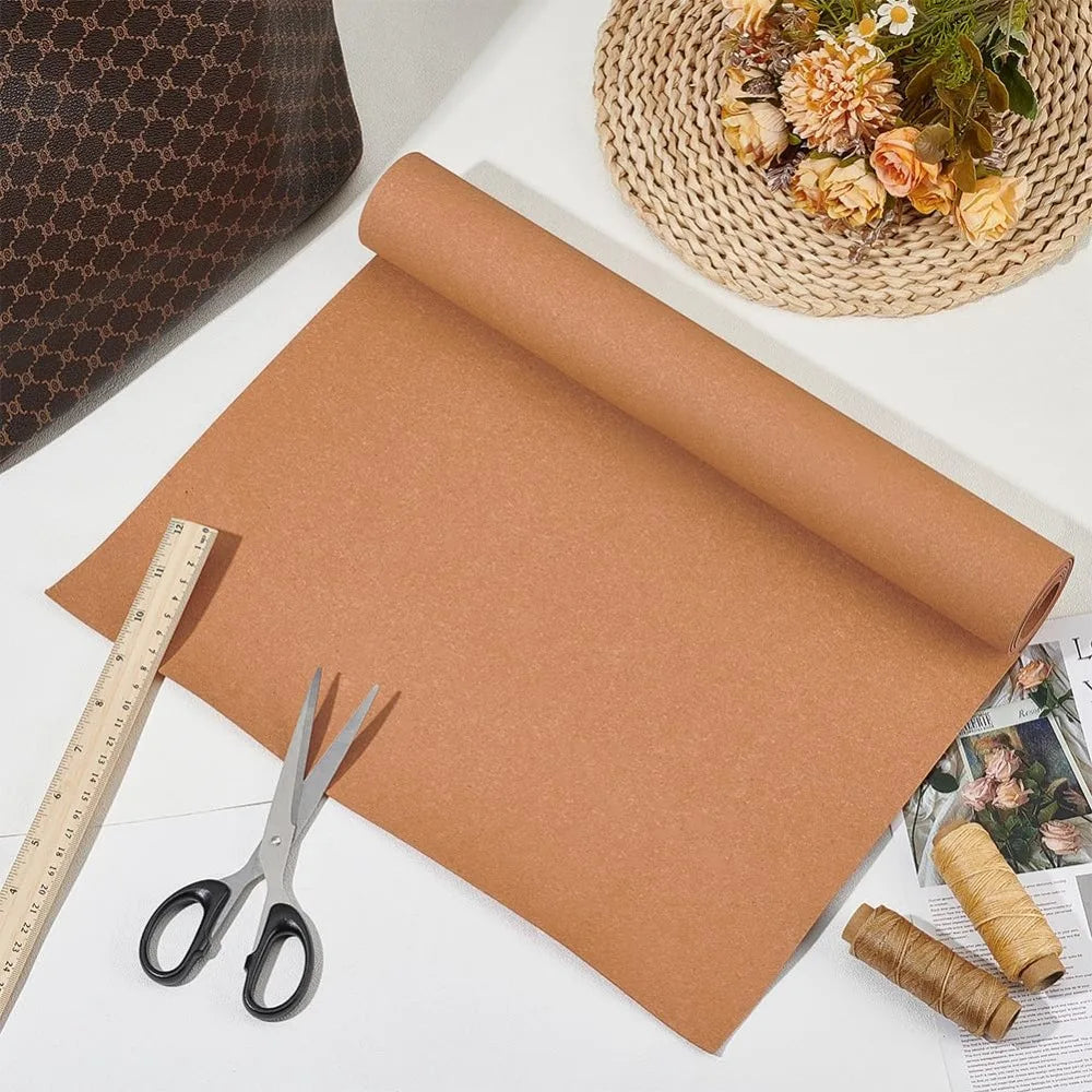 PVC Leather Stiffener Roll 59x15.7" Sandy Brown Bag Liner