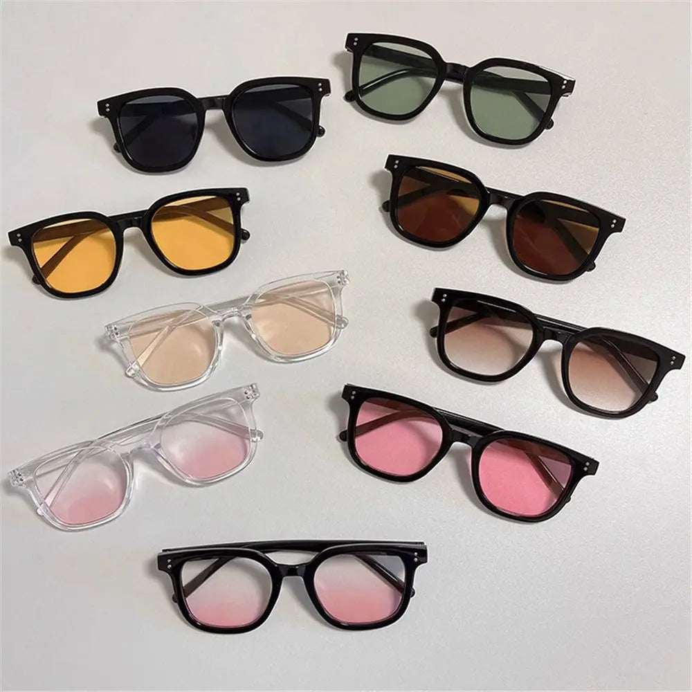 Square Gradient Blush Sunglasses UV400 – Women's Shades