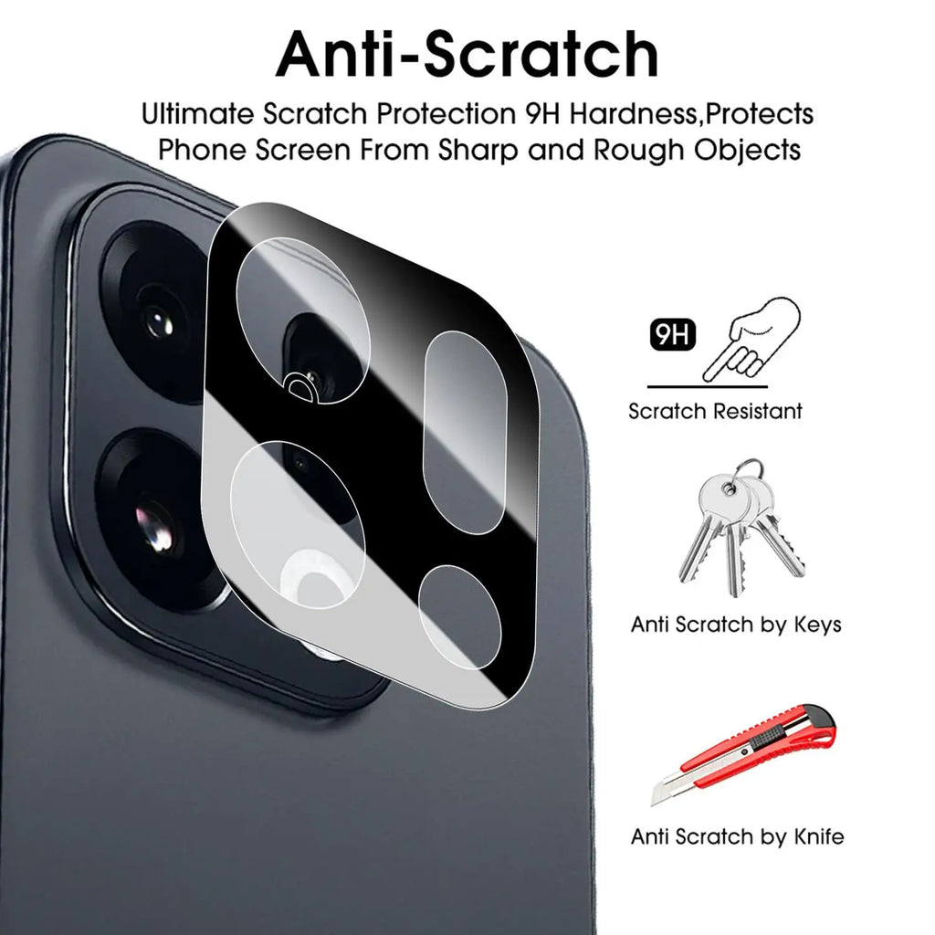 OPPO Find X9 / X9 Pro Camera Lens Protector – 9H Tempered Glass