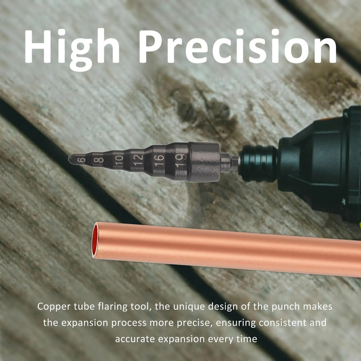 HVAC Flaring Tool – Copper Tube Swage Expander | Carbon Steel