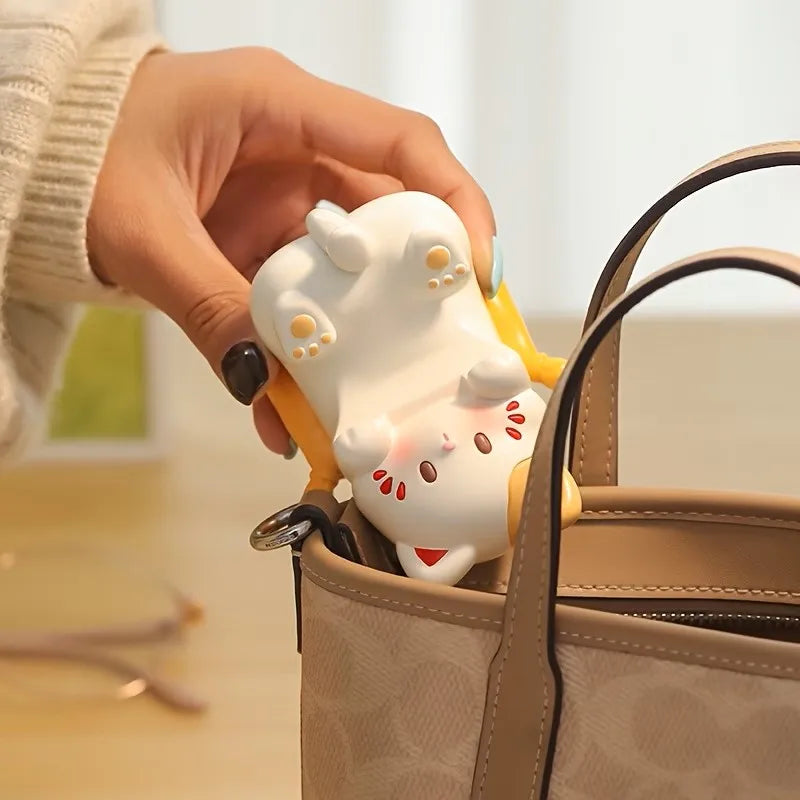 Cute Cat Phone Stand – Kawaii Animal Desk Decor & Mobile Holder