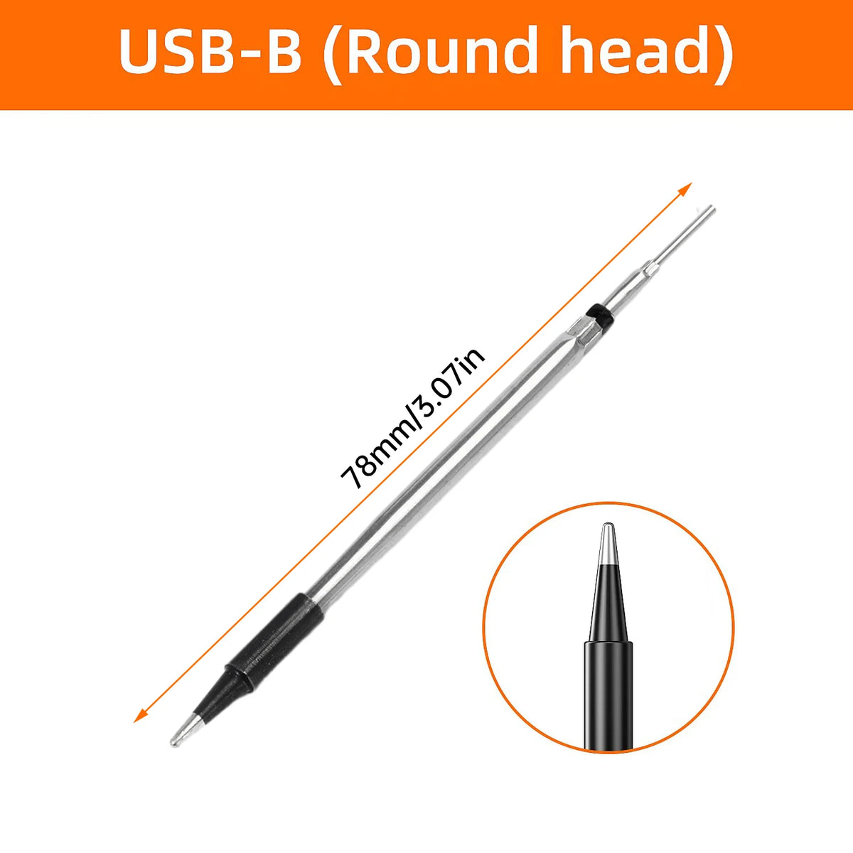 USB Cordless Soldering Iron Set – Digital Display, 260–420°C