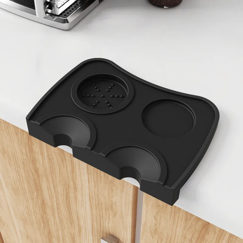 Silicone Non-Slip Espresso Tamping Mat | Barista Station Pad