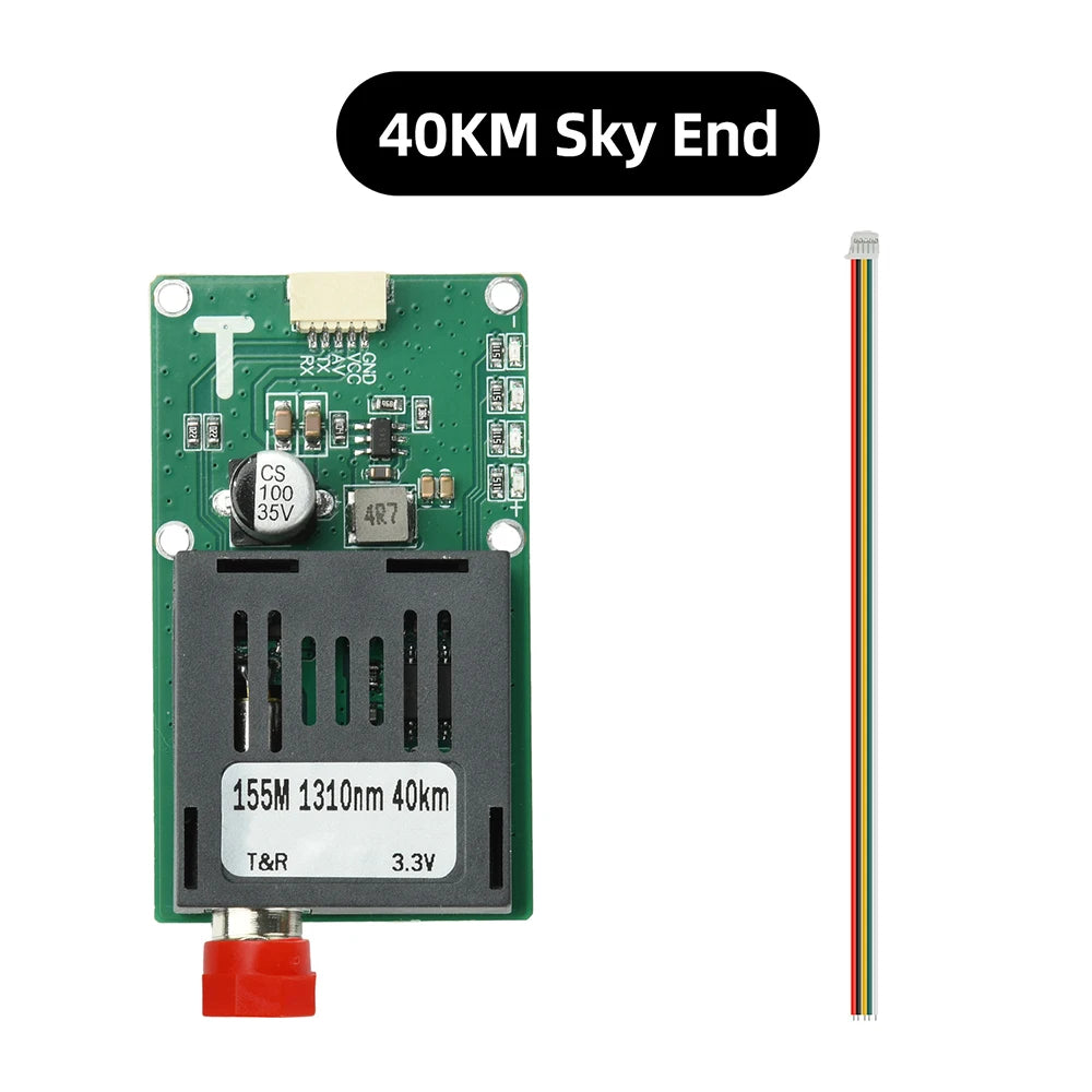 TTL Fibre Optic Transceiver Module for Drones – 20/40/60 km