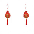 Chinese Knot Red Chili Pepper Lucky Bag Hanging Decoration