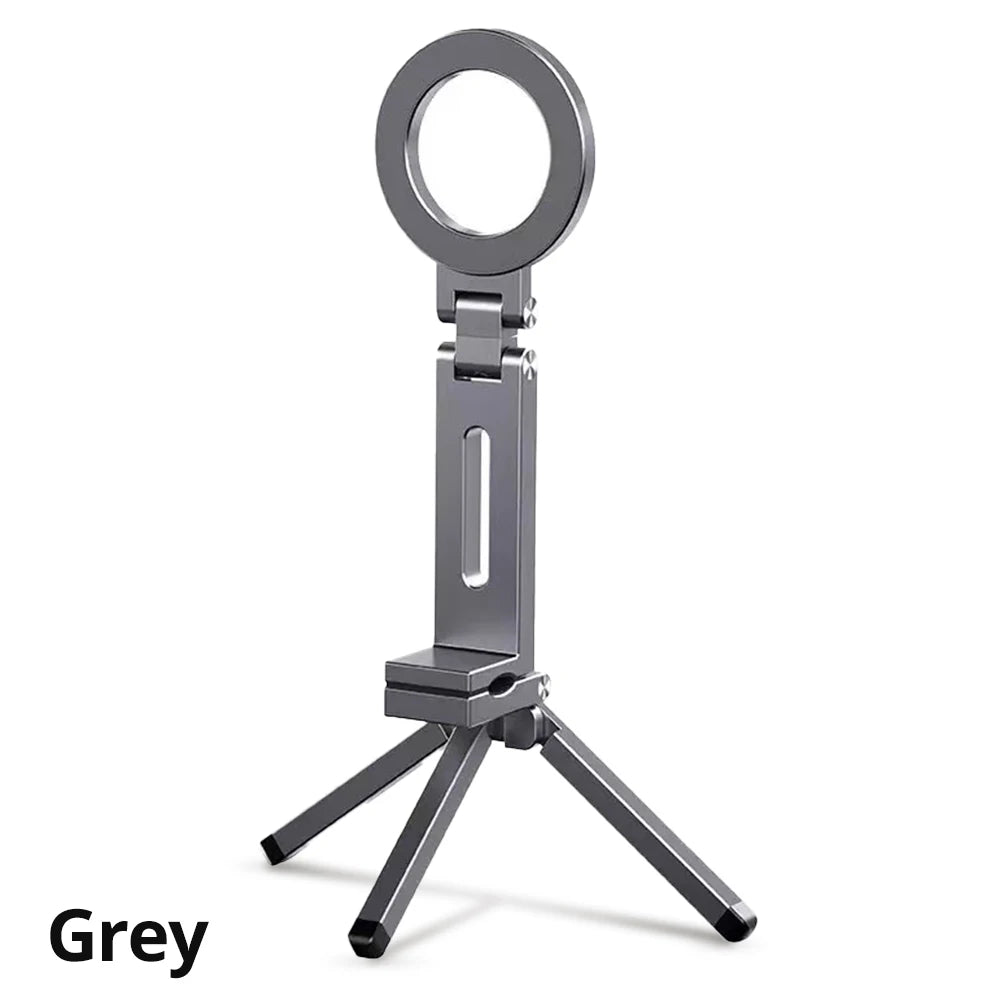 Foldable Magnetic Phone Tripod 360° Rotating MagSafe Stand