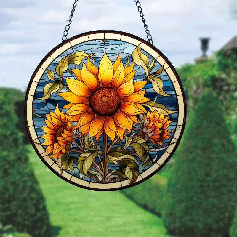 Colorful Acrylic Sun Catcher Hanging Pendant – Garden & Patio