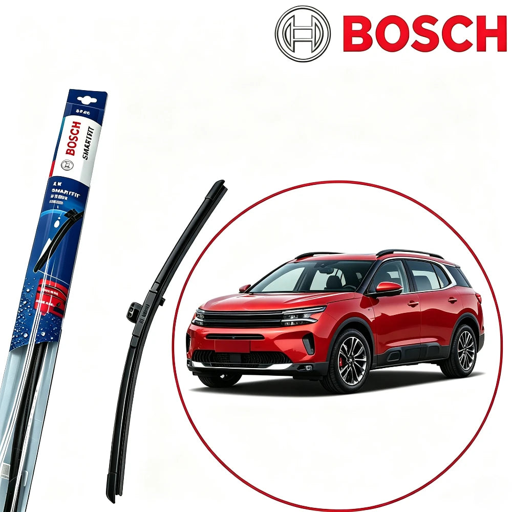 Bosch SMARTFIT Wiper Blades 14–26" for Citroen C2 C3 C4 C5