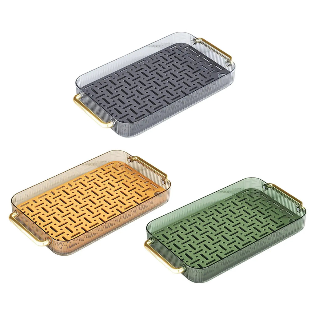 Kesoto Serving Tray with Drainage Sheet | Coffee Tea Party
