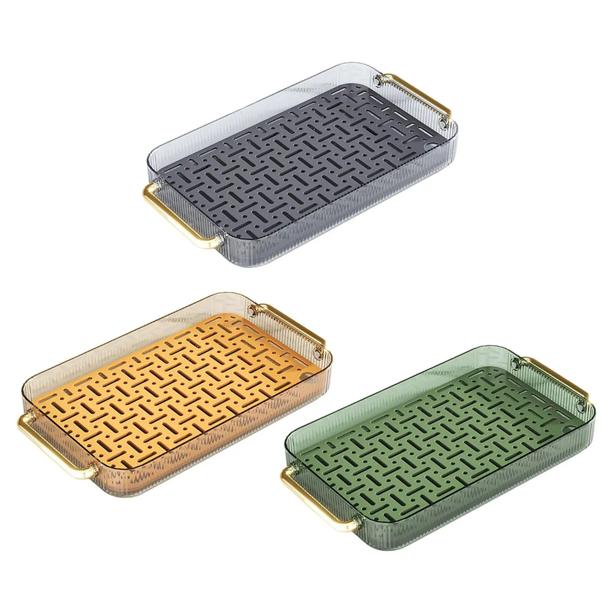 Kesoto Serving Tray with Drainage Sheet | Coffee Tea Party
