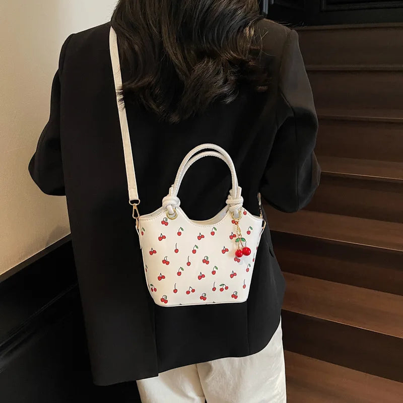 Women's Large Capacity Printed Shoulder Bag | Trendy Tote