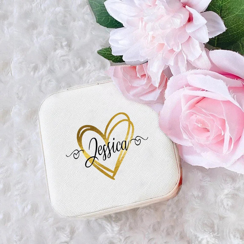 Personalised Hijabi Girl Jewellery Box | Custom Name Gift