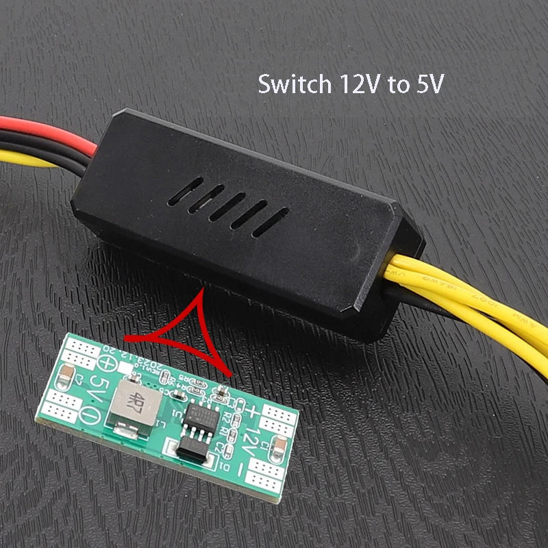 DC 12V to SATA Power Cable – 1 to 4 Port HDD Splitter Adapter