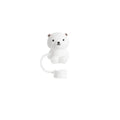 Cute Bear Silicone Straw Tip Cover for Stanley Tumblers