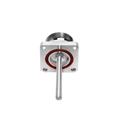 7/16 DIN Female 4-Hole Flange RF Connector M5 L29 38mm