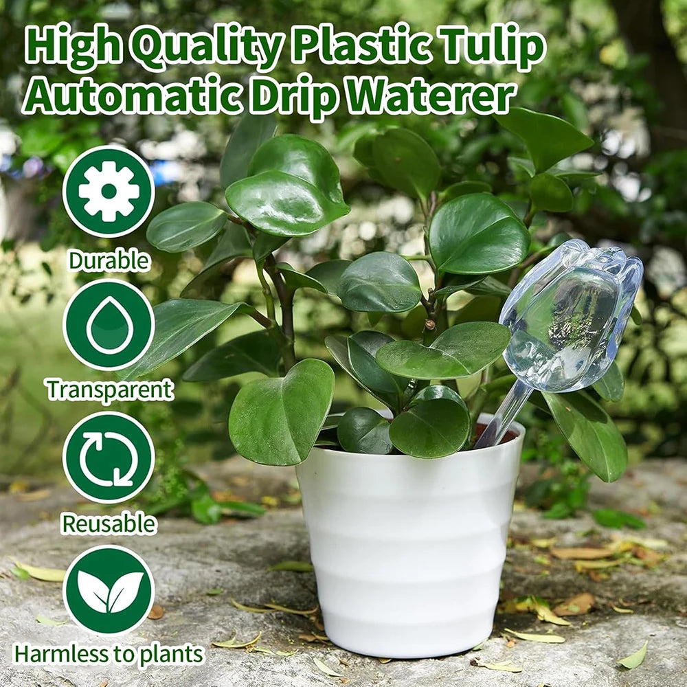 Tulip Self-Watering Planter Inserts 2/4 Pack – Indoor & Outdoor