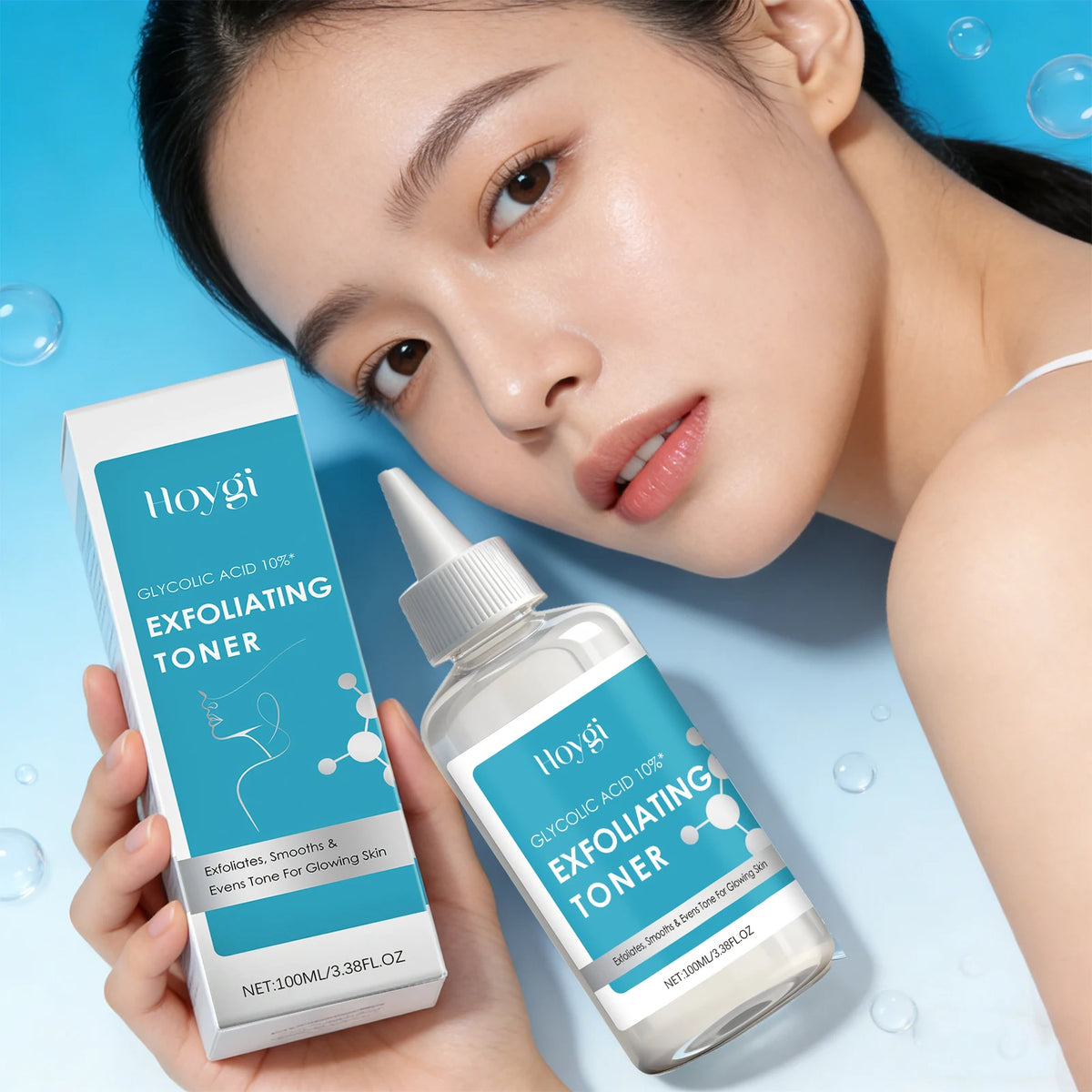 Hoygi Glycolic Acid 10% Toner – Exfoliate & Brighten Skin