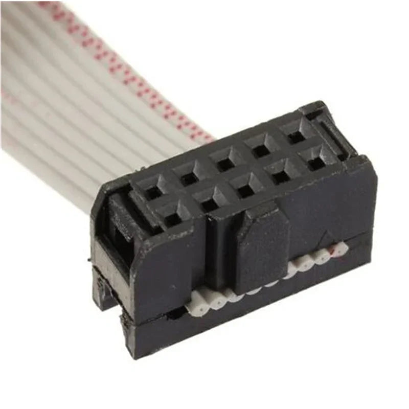 RS232 DB9 9-Pin to IDC 10-Pin Ribbon Cable Bracket Adapter