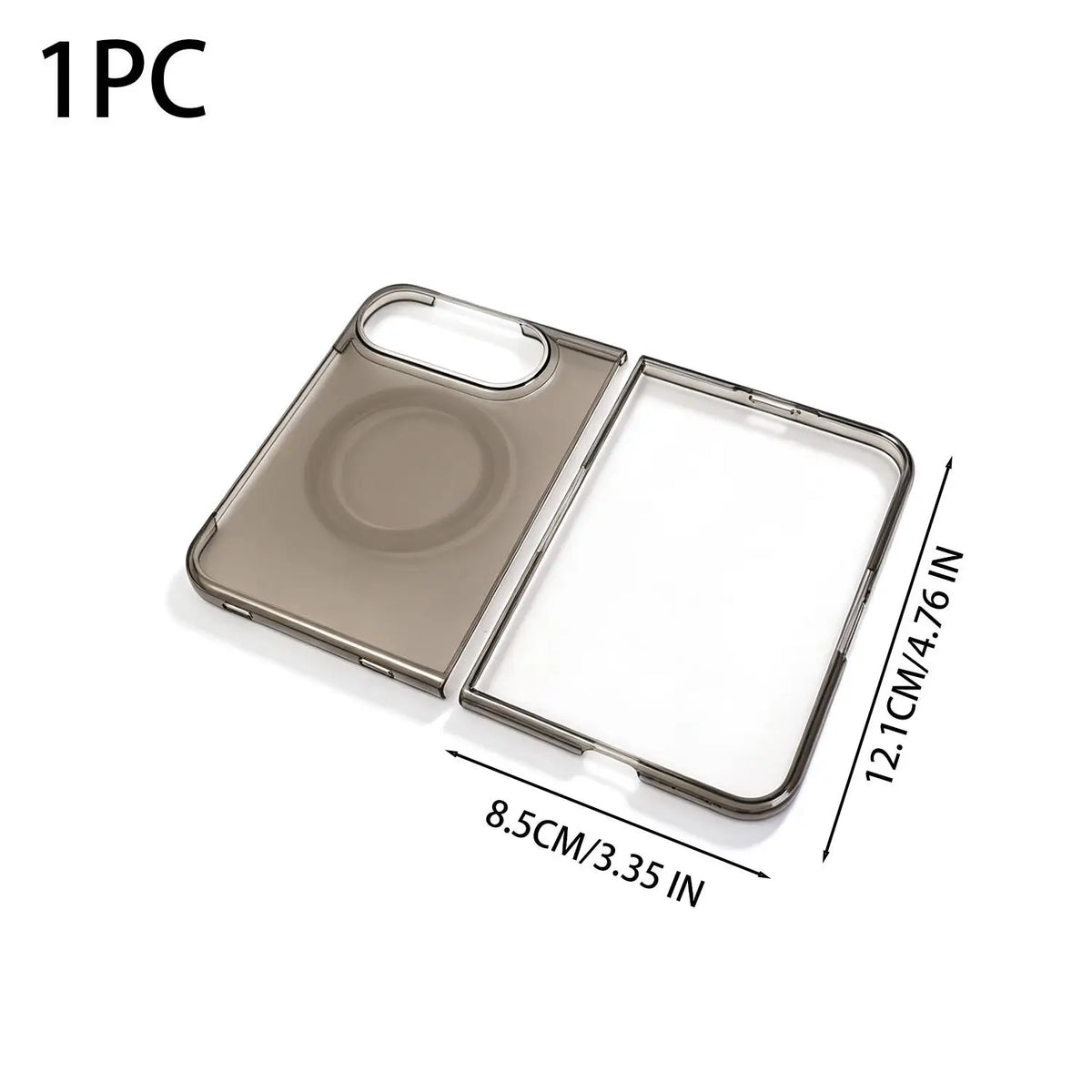 iPhone Duo 5G Clear Shockproof PC Case – Transparent Cover