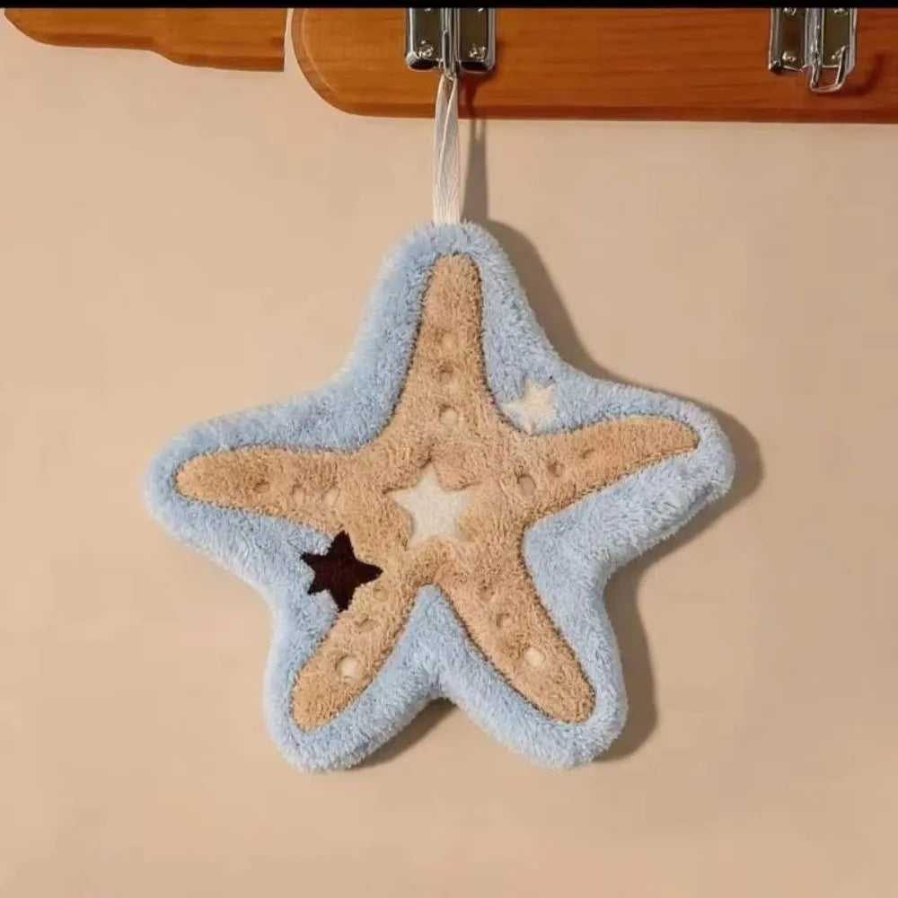 Starfish Microfiber Hand Towel – Quick-Dry & Super Absorbent